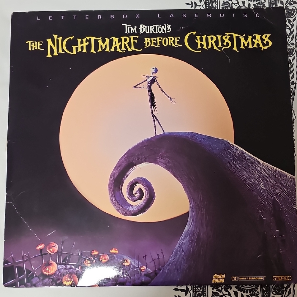 The Nightmare Before Christmas Laserdisc
